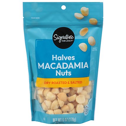 Signature SELECT Macadamia Nuts Dry Roasted And Salted - 6 Oz - Image 3