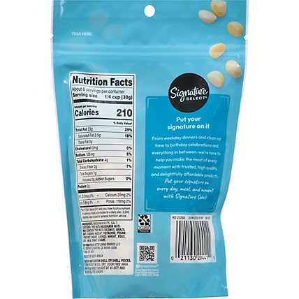 Signature SELECT Macadamia Nuts Dry Roasted And Salted - 6 Oz - Image 6