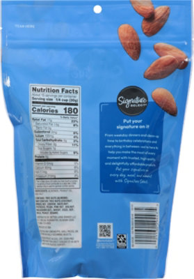 Signature SELECT Almonds Whole Roasted & Salted Pouch - 16 Oz - Image 6