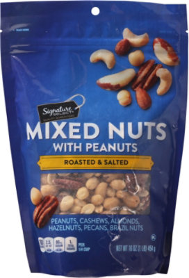 Signature SELECT Mixed Nuts With Peanuts - 16 Oz - Image 2