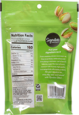 Signature SELECT Pistachios Dry Rstd Saltd In Shell - 6 Oz - Image 6