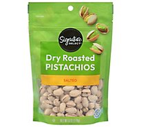 Signature Select Pistachios Dry Rstd Saltd In Shell - 6 Oz