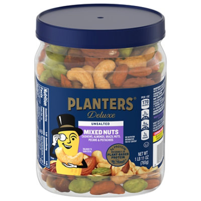 Planters Unsalted Premium Blend Nuts 27 Oz Safeway