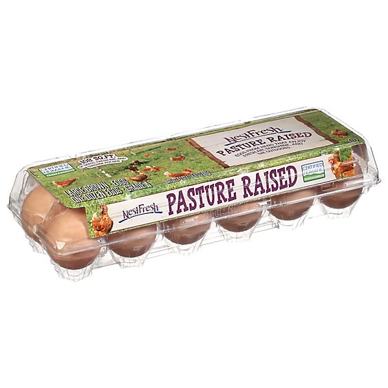 Nestfresh Pasture Raised Lg Brown Eggs 9 Dzn - 1 Dozen