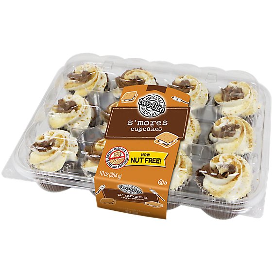 Two-Bite Mores Cupcakes 12 Pack - 10 Oz