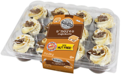 Two-Bite Mores Cupcakes 12 Pack - 10 Oz - Image 1