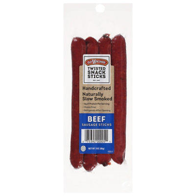Old Wisconsin Twisted Snack Sticks Beef - 3 Oz - Image 2