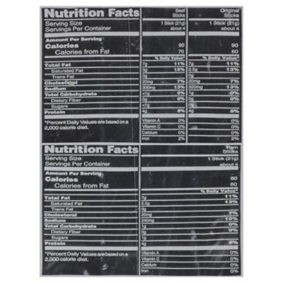 Old Wisconsin Twisted Snack Sticks Beef - 3 Oz - Image 4