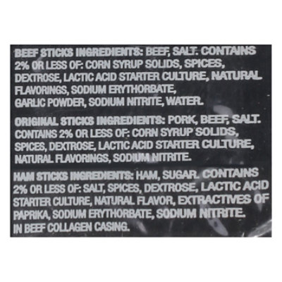 Old Wisconsin Twisted Snack Sticks Beef - 3 Oz - Image 5