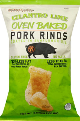 Southn Recipe Bkd Pork Rinds Cilantro Lm - 3.625 Oz - Image 2