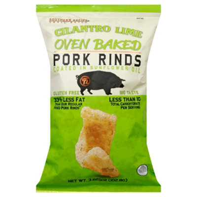 Southn Recipe Bkd Pork Rinds Cilantro Lm - 3.625 Oz - Image 1