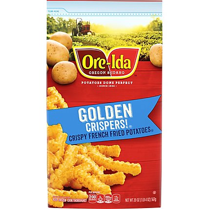 Ore-Ida Golden Crispers Crispy French Fry Fried Frozen Potatoes Bag - 20 Oz - Image 5