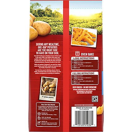Ore-Ida Golden Crispers Crispy French Fry Fried Frozen Potatoes Bag - 20 Oz - Image 8