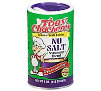 Tony Chacheres Seasoning No Salt - 5 Oz
