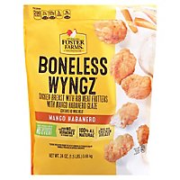Foster Farms Fully Cooked Nae All Natural Mango Habanero Bnls Chicken Wyngz - 24 Oz - Image 3