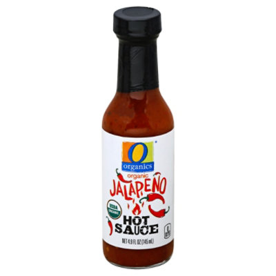 O Organics Hot Sauce Jalapeno - 4.9 Fl. Oz.