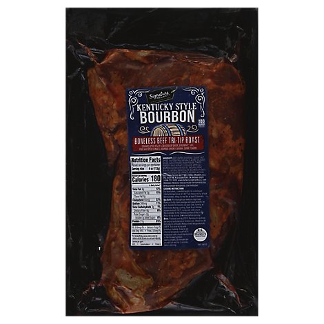 Signature SELECT Beef Roast Sirloin Tri Tip Kentucky Bourbon - 1.75 LB