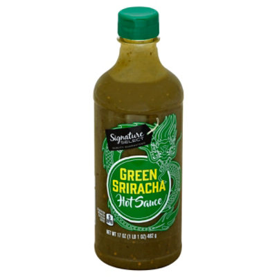 Signature SELECT Sriracha Sauce Green - 17 Fl. Oz.