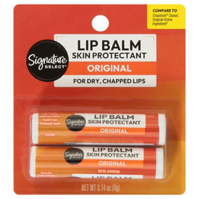 Signature Select/Care Lip Balm Original Pack - 2-0.15 Oz - Image 2