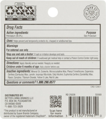 Signature Select/Care Lip Balm Original Pack - 2-0.15 Oz - Image 4