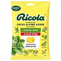 Ricola Throat Drops Herb Lemon Mint Sugar Free - 45 Count - Image 3