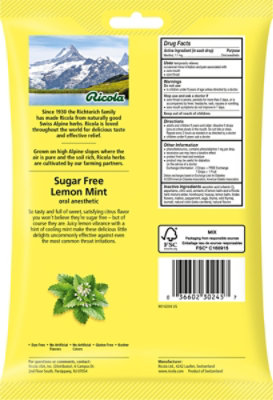 Ricola Throat Drops Herb Lemon Mint Sugar Free - 45 Count - Image 7