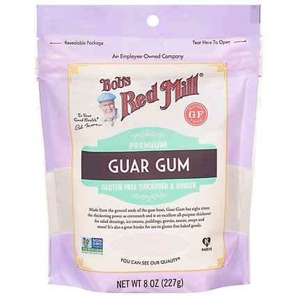 Bobs Red Mill Gaur Gum Thicker & Binder Gluten Free - 8 Oz - Image 2