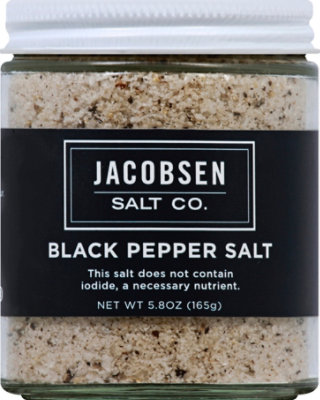 Jacobsen Sea Salt Black Pepper - 5.8 Oz - Image 2