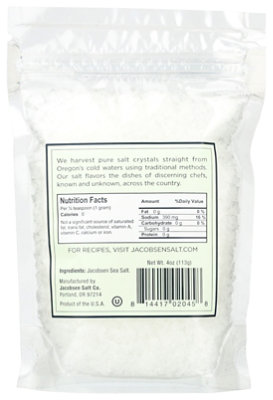 Jacobsen Sea Salt Flakes - 4 Oz - Image 2