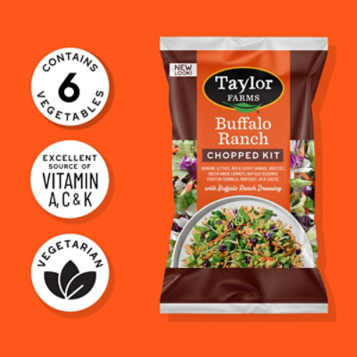 Taylor Farms Buffalo Ranch Chopped Salad Kit Bag -13.5 Oz - Image 5