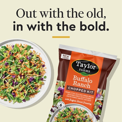 Taylor Farms Buffalo Ranch Chopped Salad Kit Bag -13.5 Oz - Image 6