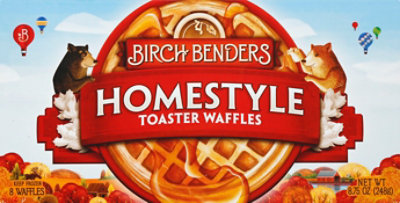 Birch Benders Toaster Waffles Homestyle 8 Count - 8.75 Oz - Image 2