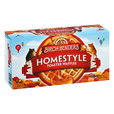Birch Benders Toaster Waffles Homestyle 8 Count - 8.75 Oz - Image 1