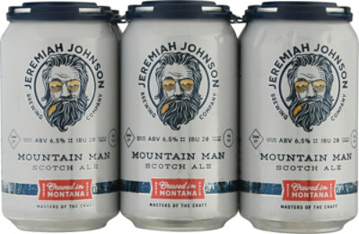 Jeremiah Johnson Mountain Man Ale In Cans - 6-12 Fl. Oz. - Image 2