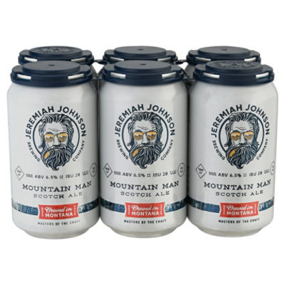 Jeremiah Johnson Mountain Man Ale In Cans - 6-12 Fl. Oz.