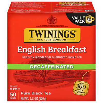 Twining Tea Tea Englsh Brkfst Decaf - 50 Bag - Image 3