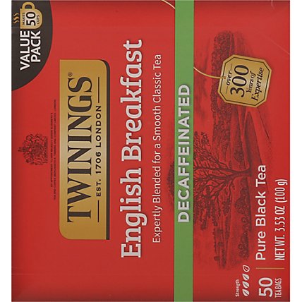 Twining Tea Tea Englsh Brkfst Decaf - 50 Bag - Image 5