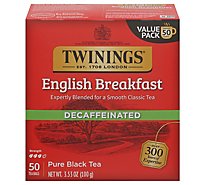 Twining Tea Tea Englsh Brkfst Decaf - 50 Bag
