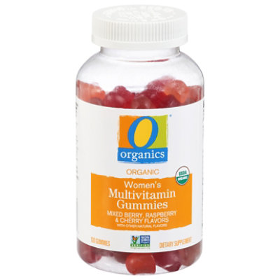 O Organics Gummy Multivitamin Women Dietary Supplement - 120 Count - Image 2