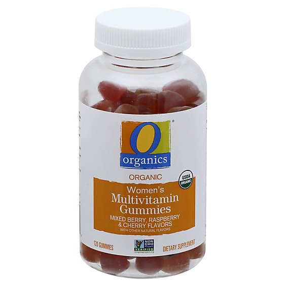O Organics Gummy Multivitamin Women Dietary Supplement - 120 Count