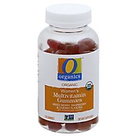 O Organics Gummy Multivitamin Women Dietary Supplement - 120 Count - Image 1