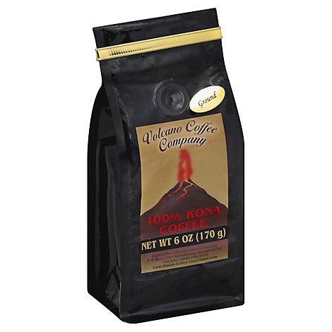 Volcano 100% Kona Coffee Ground - 7 Oz