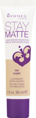 Rimmel Stay Matte Fndt Ivory - 1 Fl. Oz. - Image 2