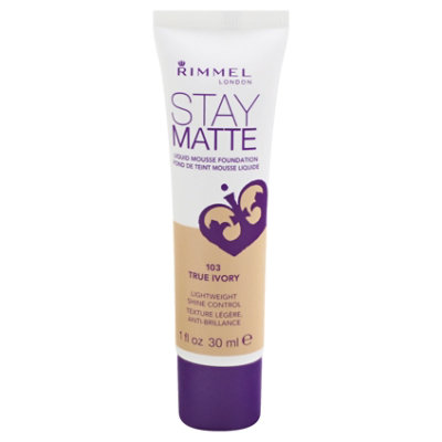 Rimmel Stay Matte Fndt Ue Ivory - 1 Fl. Oz. - Image 3