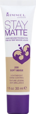 Rimmel Stay Matte Fndt Ft Beige - 1 Fl. Oz. - Image 2