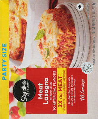Signature SELECT Party Size Meat Lasagna - 90 Oz - Image 5