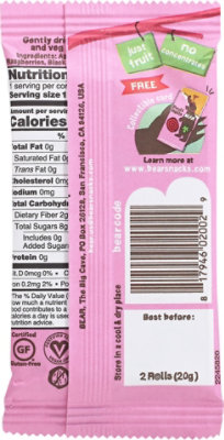 Bear Yo Yo Raspberry Fruit Snack - .7 Oz - Image 6