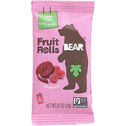 Bear Yo Yo Raspberry Fruit Snack - .7 Oz - Image 2