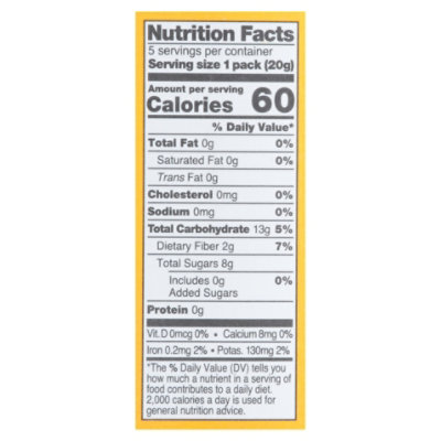 BEAR Fruit Rolls Mango Multipack - 5-0.7 Oz - Image 4