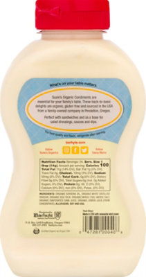 Suzies Mayonnaise Organic Squeeze Bottle - 12 Oz - Image 6